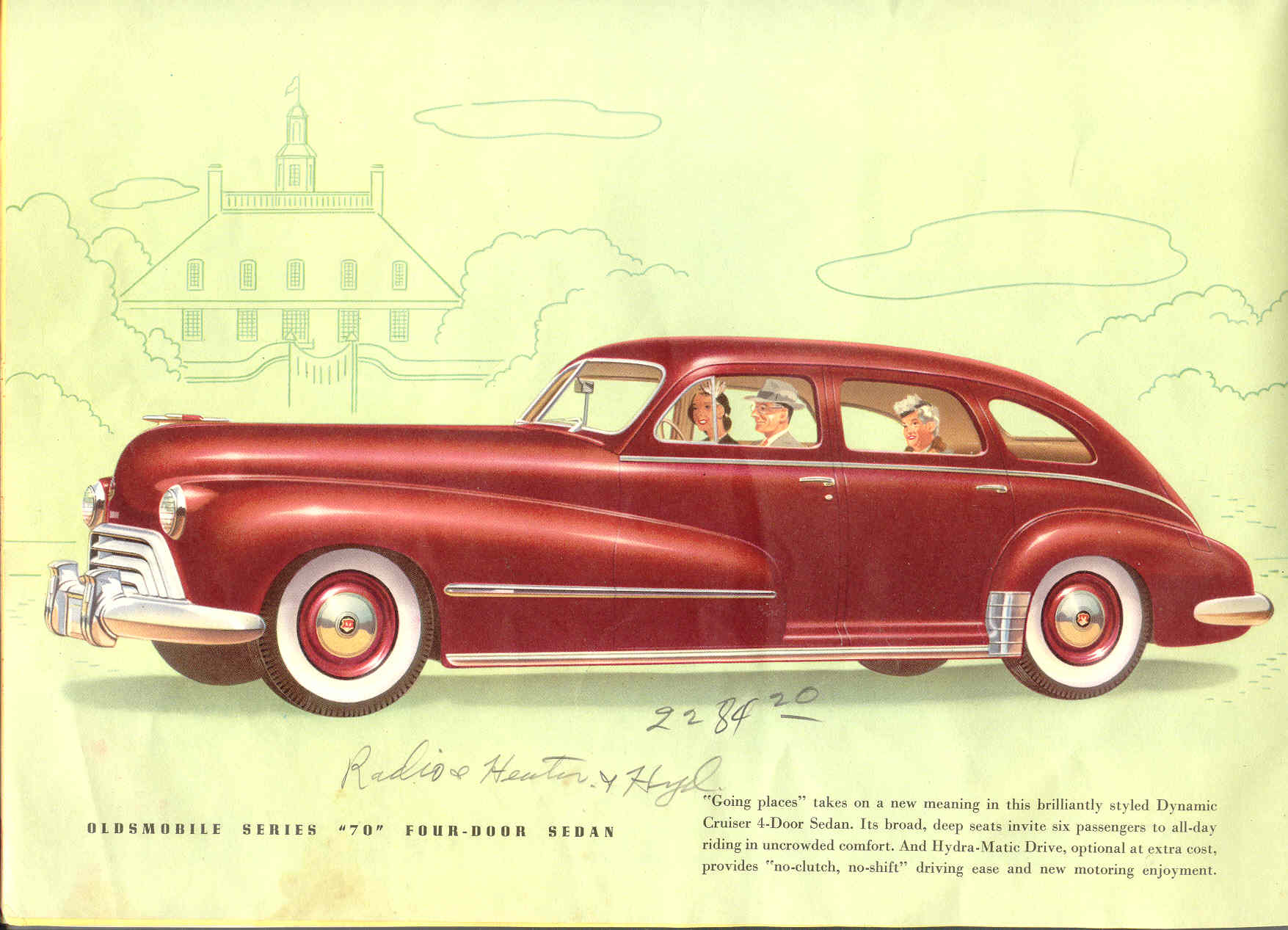 1948 Oldsmobile Dynamic Brochure Page 5